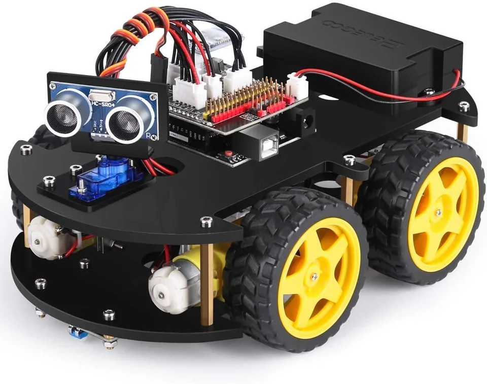Coche robot programable ELEGOO UNO R3 Smart Robot Car Kit V3.0 Plus